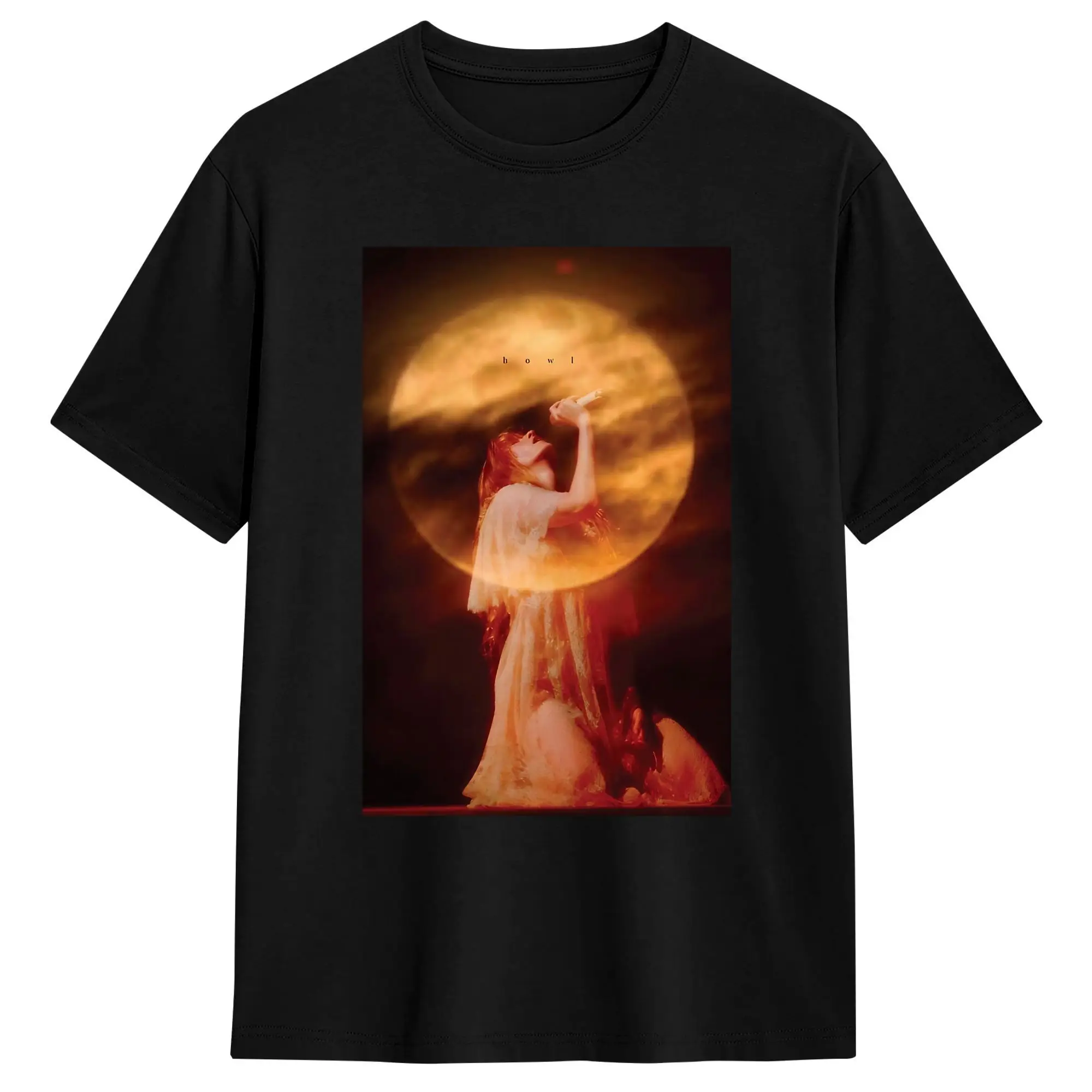 Florence + The Machine Everybody Scream Tour Men T Shirts Funny Tee Shirt Short Sleeve T-Shirts Pure Cotton Summer Clothes