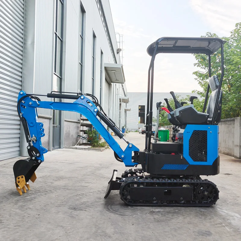 Hot Sale Mini Excavator Hydraulic Crawler Small Digger CE EPA EURO 5 Multi-functional For Farm Garden Construction Free Shipping