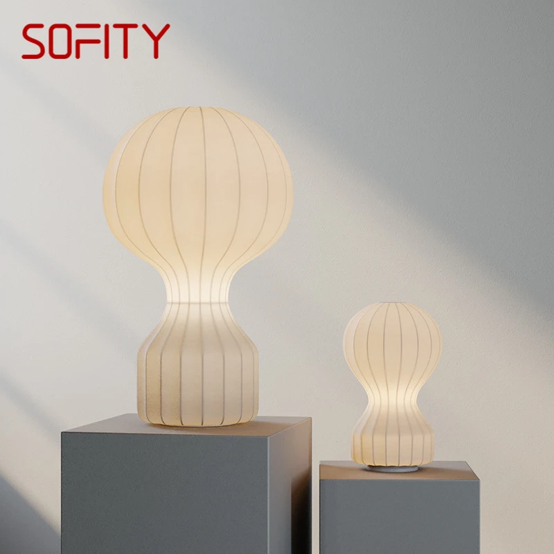 

SOFITY Modern Nordic Table Lamp Fashionable And Simple Living Room Bedroom Creative LED Decoration Desk Light