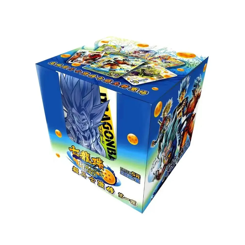 Newest Dragon Ball Z Booster Box Trading Card Game Super Saiyan Son Goku Anime Characters Collection Card Game Child Gift Toy