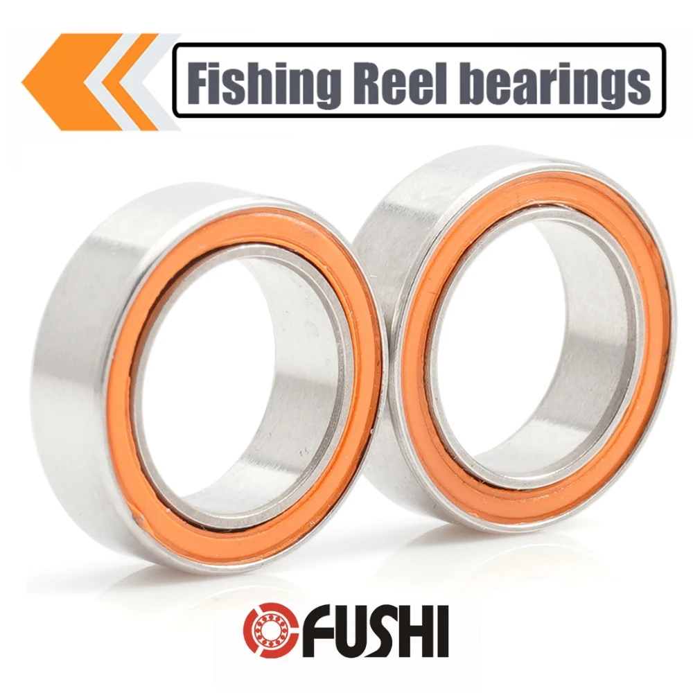 

2Pcs Fishing Reel Bearings 8*12*3.5 mm SMR128 2RS Stainless Steel Hybrid Ceramic Air Bearing SMR128RS SMR128 2OS CB