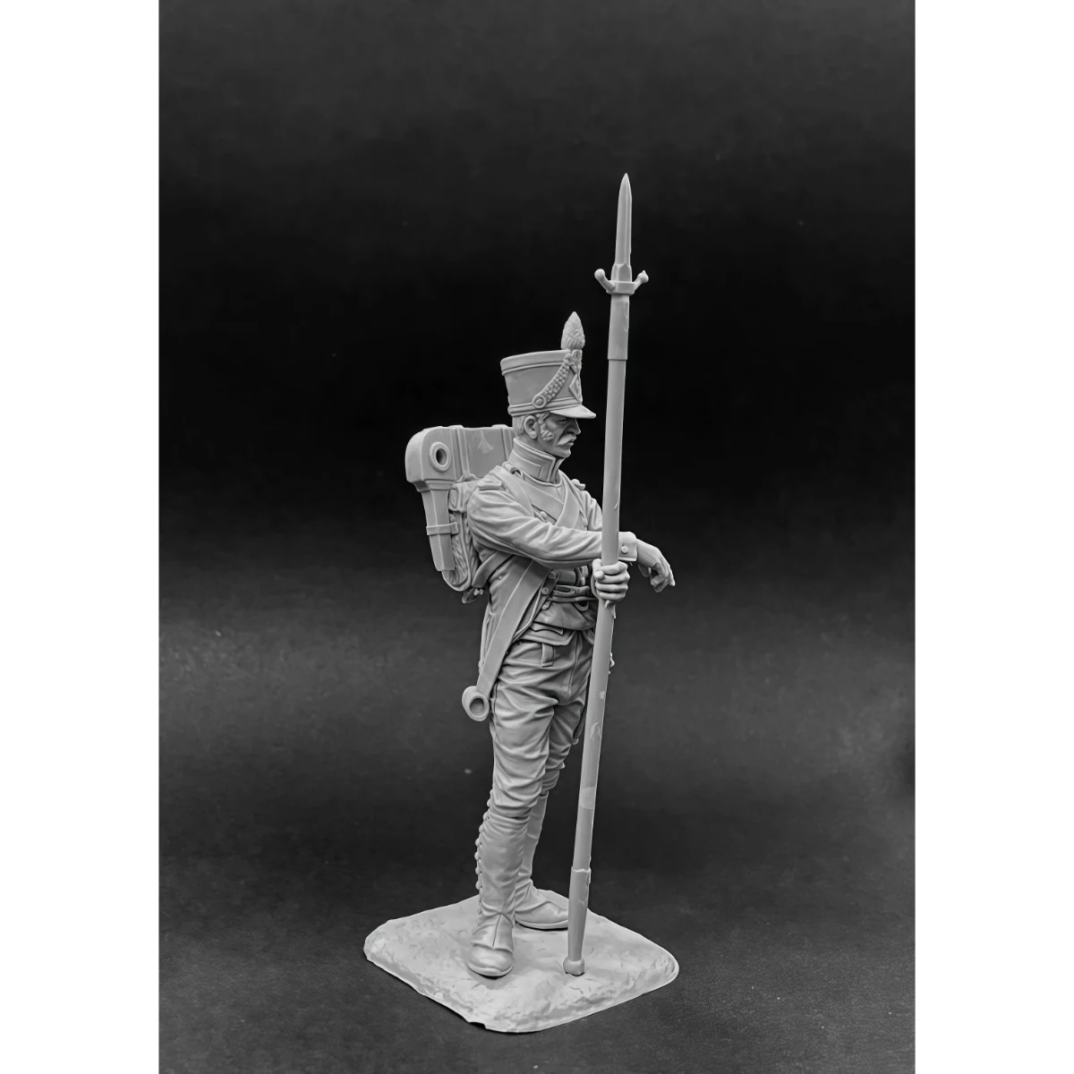 

54mm resin unpainted model kit, military theme, French medic serviceman unassembled and unpainted GK