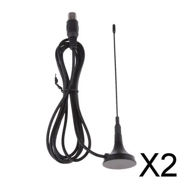 

2-4pack DVB-T HDTV Digital Booster Antenna With Base Aerial Amplifier Indoor