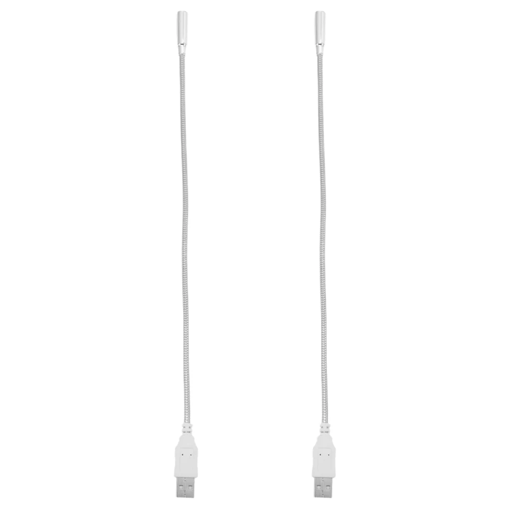 

2Pcs USB Desk Light Flexible Gooseneck LED Lamp Eyeprotective for Laptop Notebook Portable Reading Flexible USB Lamp