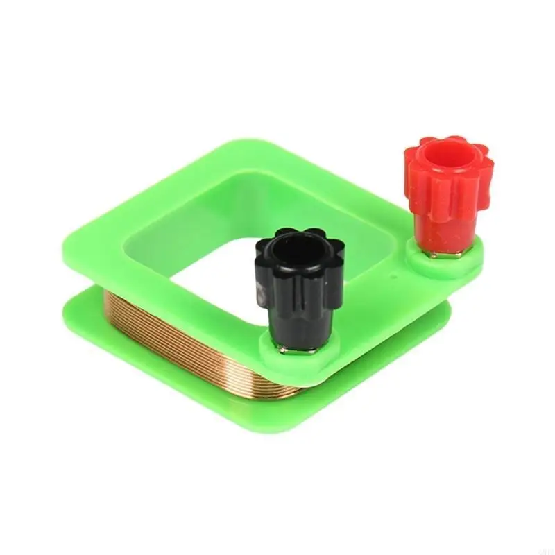 G8TA Electromagnetic Induction Coil Demonstration Induction Coil for Physics Teaching Square Coil Laboratory Equipment Tool