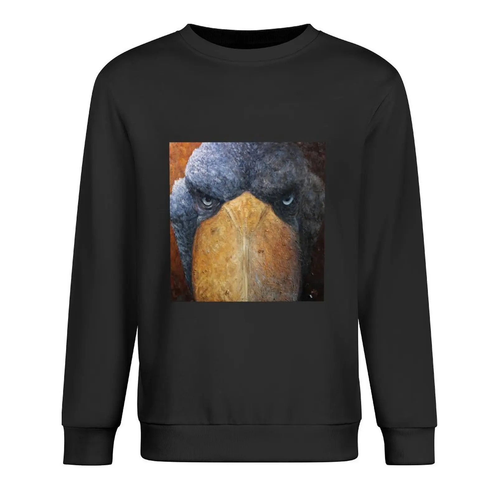 

Shoebill (Balaeniceps rex) Pullover blouse mens clothes tracksuits mens clothing new hoodies and sweatshirts