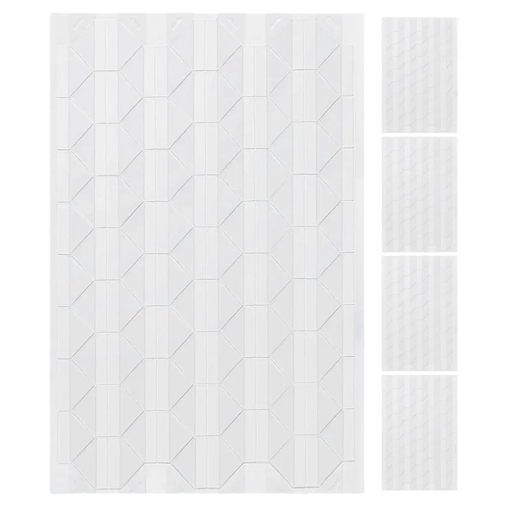 

5 Sheets Clear Photo Corner Stickers Self Adhesive Mounting for Photo Albums Scrapbooking Journaling Craft Decoration