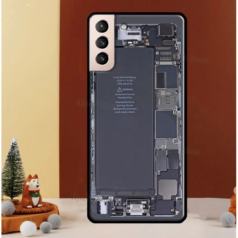 Motherboard Circuit Board Case For Samsung Galaxy S10 S9 Note 10 Plus Note 20 S10e S20 FE S22 S21 Ultra Phone Cover