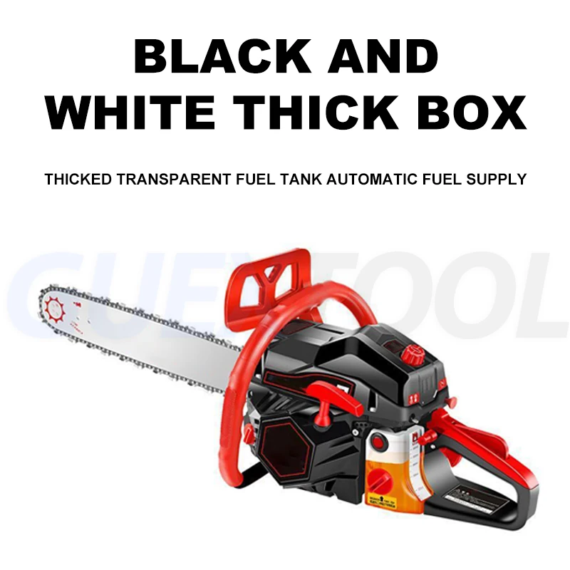 88CC 20Inch Electric Chain Saw Gasoline Logging Saw High-power Chainsaw Arboriculture Cutting Machine Household Fuel-saving