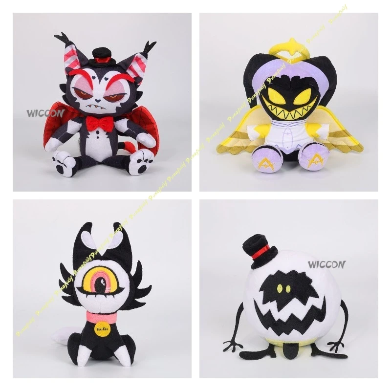 

Аниме костюмы для косплея реквизит милый кукольный костюм для девочек и мальчиков красочная одежда отель злой босс Чарли Вагги Аластор Рождество Хэллоуин