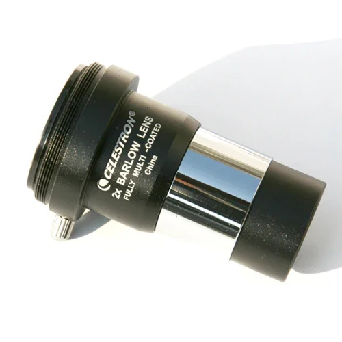 

celestron barlow eyepiece 2x barlow Lens eyepiece 1.25 inch Insert the 2x Barlow Lens between the eyepiece not monocular