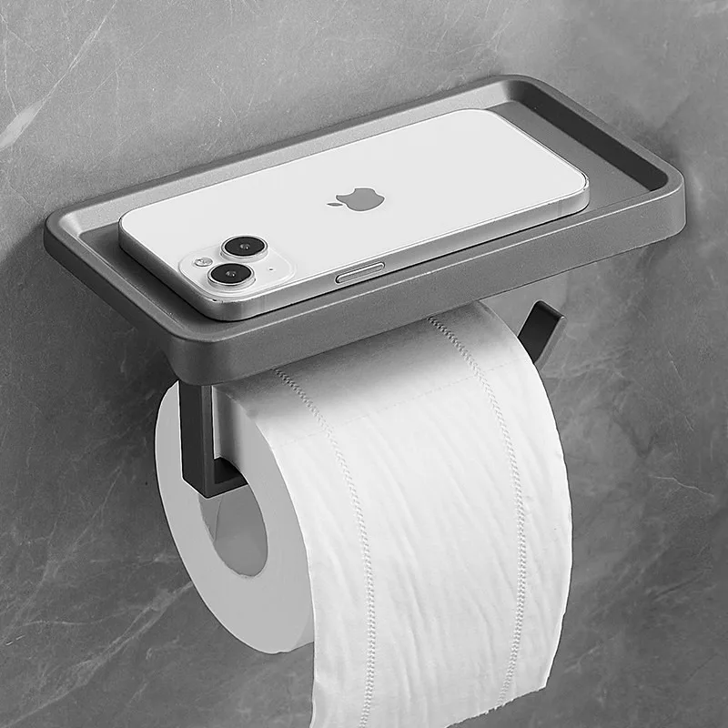 

Bathroom toilet paper rack, wall roll paper, kitchen towel rack, seasoning bottle, household plastic storage rack