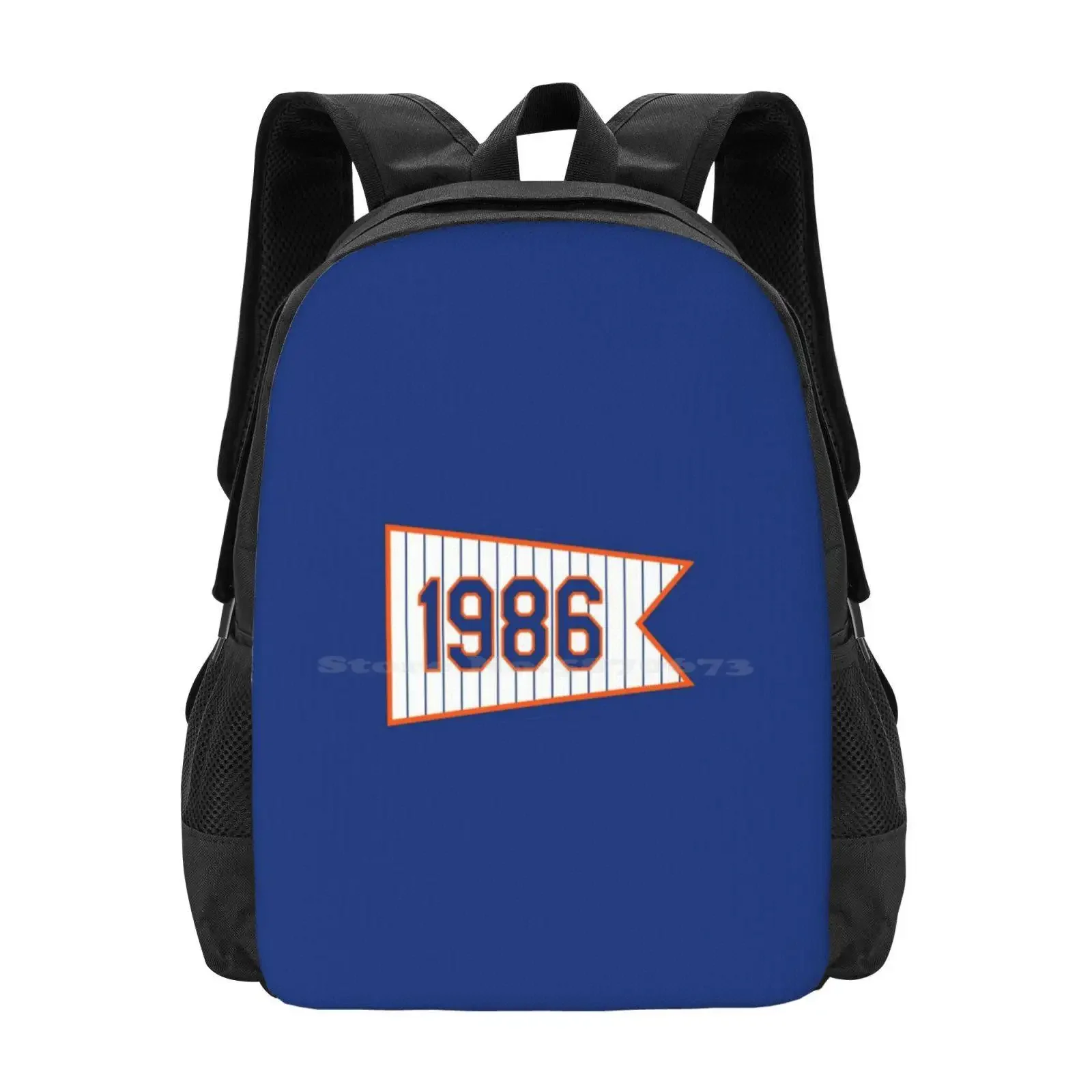 

Ny 1986 Pennant Hot Sale Schoolbag Backpack Fashion Bags Vintage Retro Baseball Noah Syndergaard David Wright New York Pennant