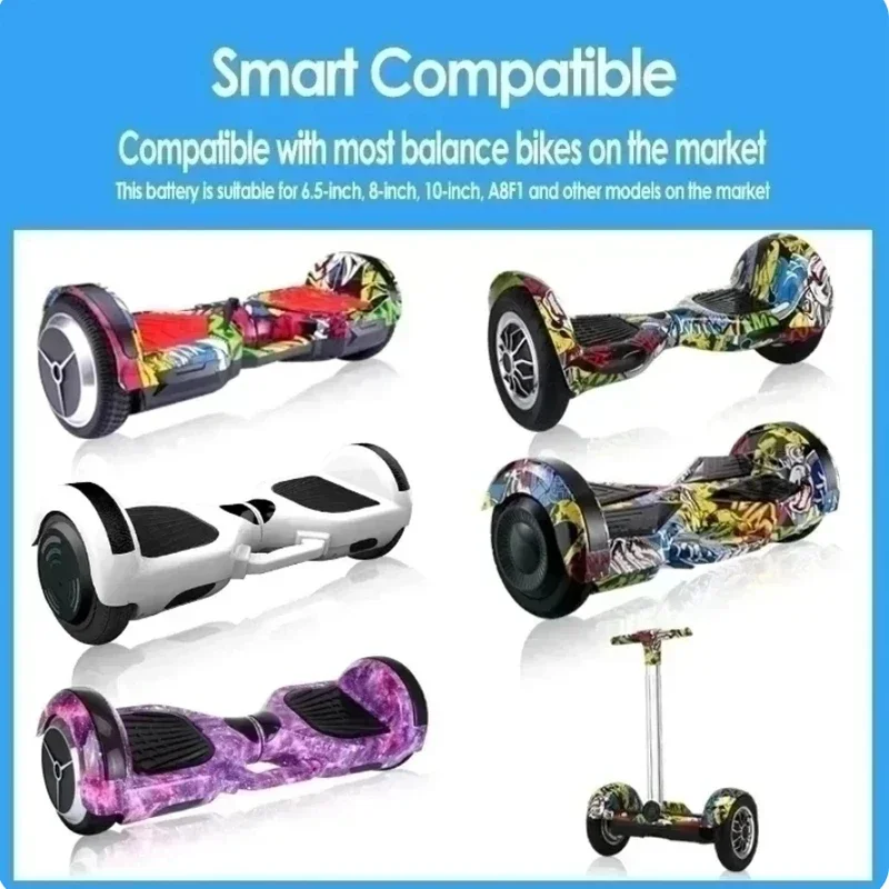 

New rechargeable lithium battery 36V 7000mAh/4400mAh 10s2p for self-balancing electric scooters, monocycles, hoverboards