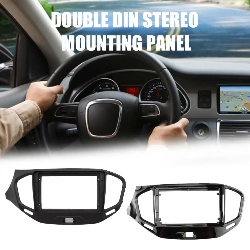 9 Inch Car Radio Dash Kit for Lada Vesta 2015-2018 LHD, Navigation Panel Frame for Android Stereo, Direct Fit Replacement