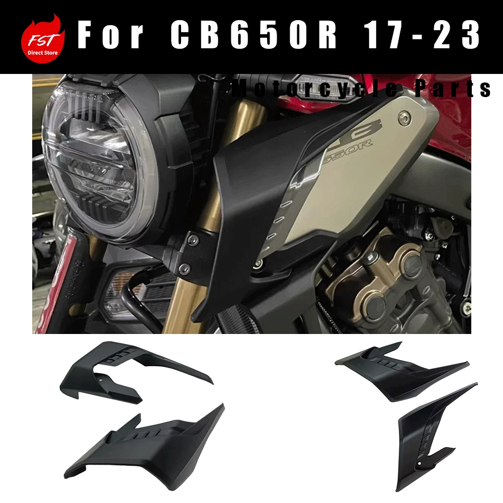 Air Intake Cover, Wind Blade, Winglet, Side Spoiler & Side Air Wing Mod Parts for  CB650R 2017-2023