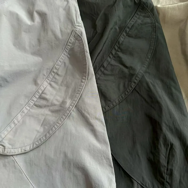 Pantaloni multitasche giapponesi Goldwin Machete Pantaloni da paracadutista neri grigi Uomo Donna Pantaloni larghi casual taglie forti di alta qualità