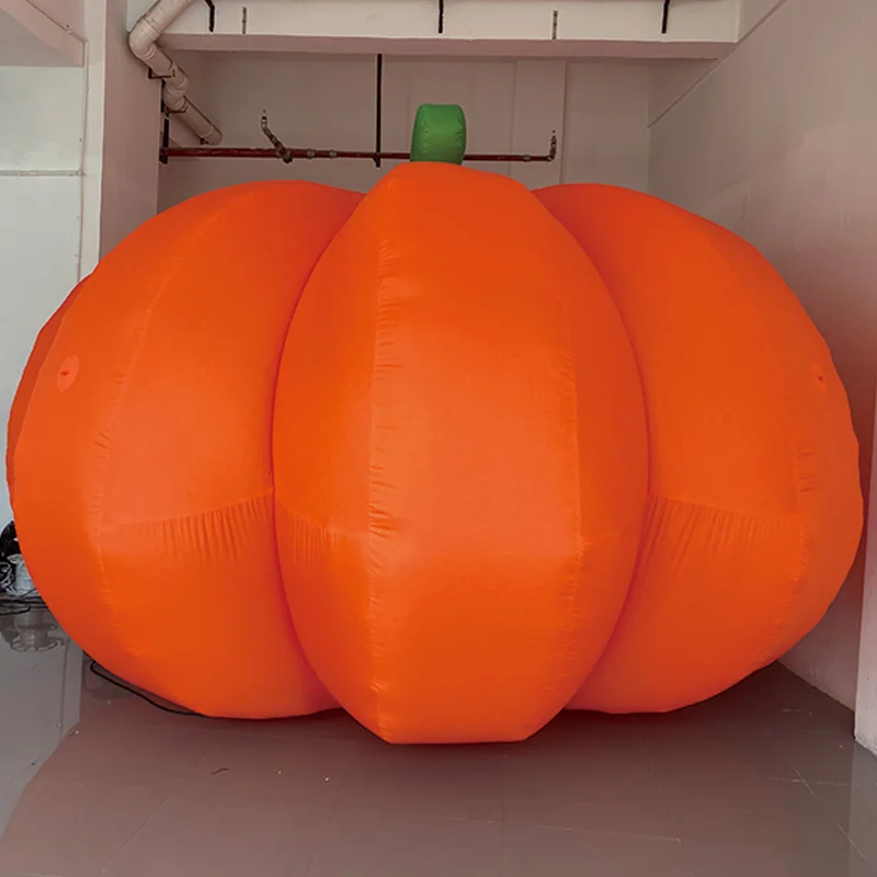 Calabazas inflables con sopladores, accesorios decorativos para actividades cuadradas al aire libre de Halloween
