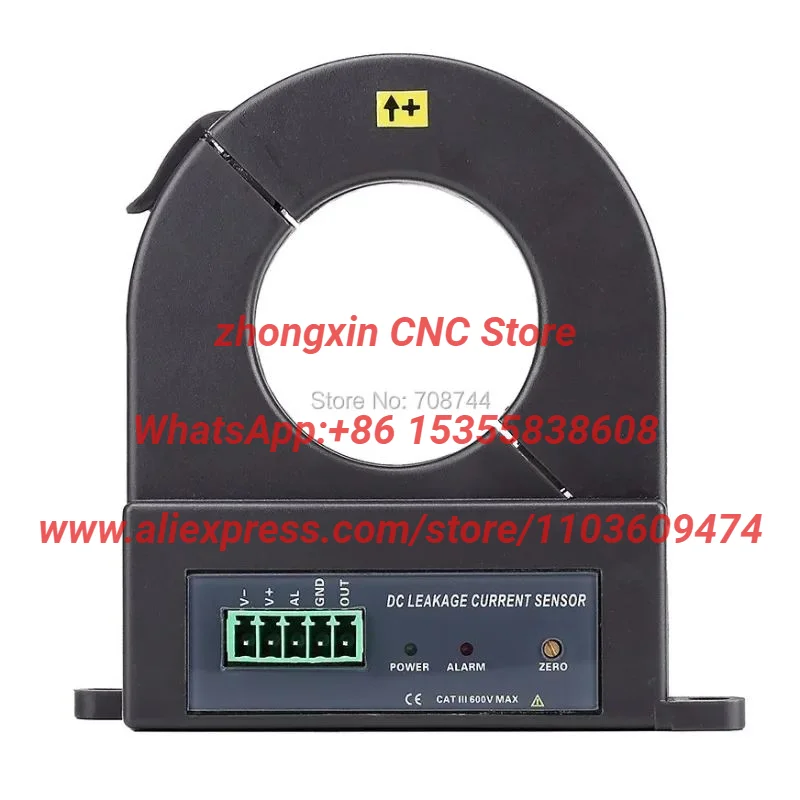 ETCR040KD 40mm Clamp Size 0~100mA Split Type Leakage Current Sensor With DC Leakage Current Measurement