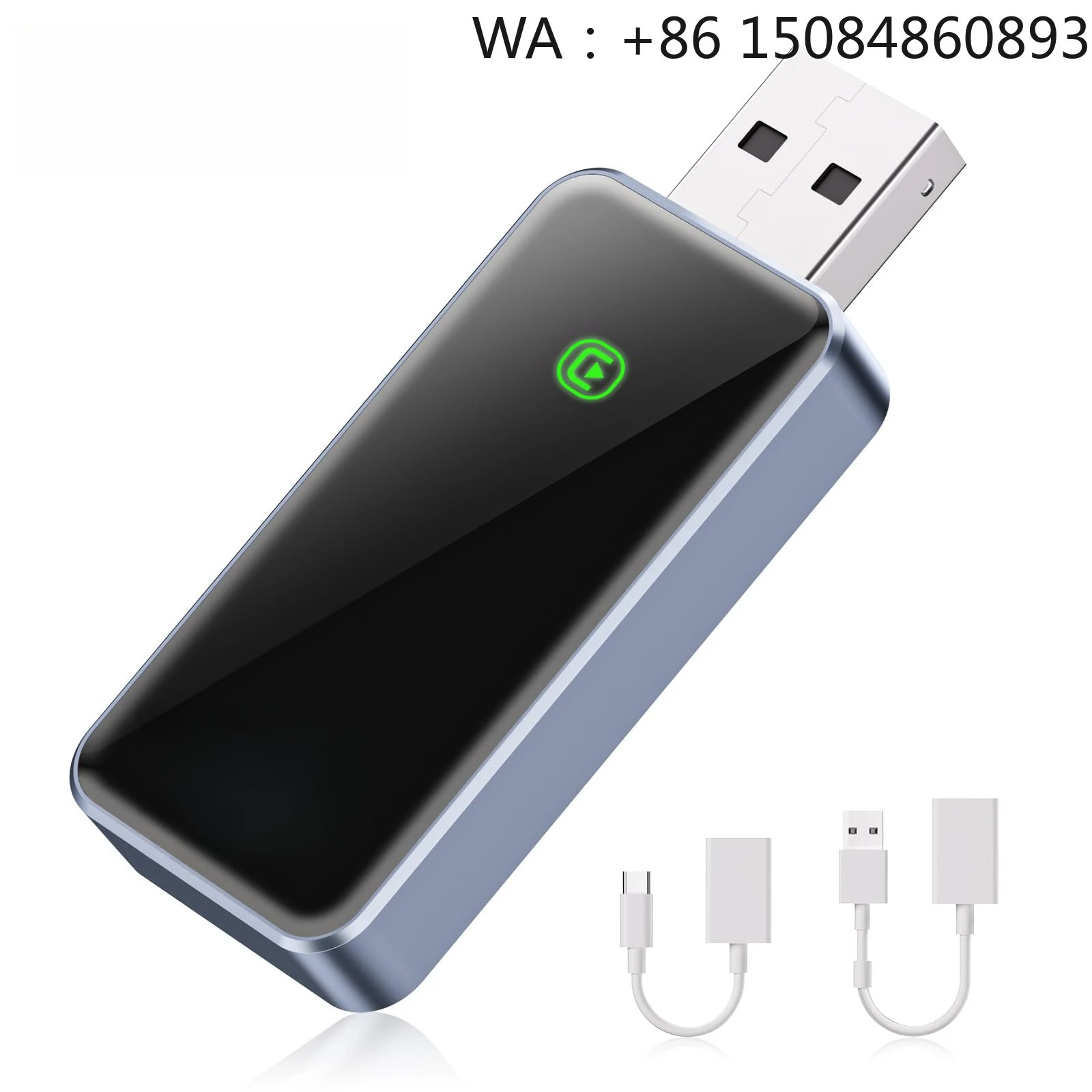 Wireless CarPlay Adapter Mini 2 in 1 USB Dongle Car Play Android Box Adaptor for Cars s