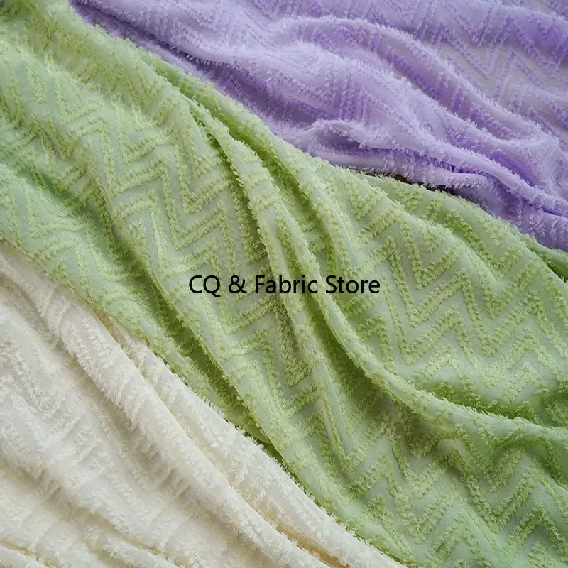 

Свежая мягкая шифоновая ткань для женской одежды, дизайнерская ткань для платья-рубашки по метрам