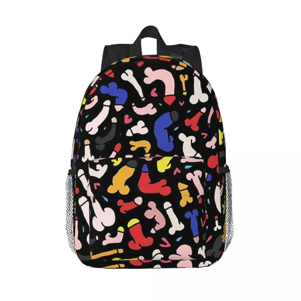 Pene Fun zaini adolescente Bookbag moda studenti borse da scuola zaino da viaggio borsa a tracolla grande capacità