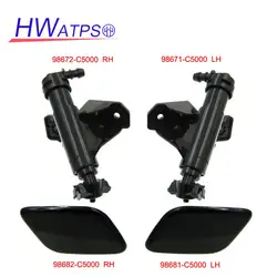 New Headlight Washer Nozzle Headlamp Jet & Cap 98671-C5000 98672-C5000 For Kia Sorento Sportage Ceed 98671C5000 98672C5000