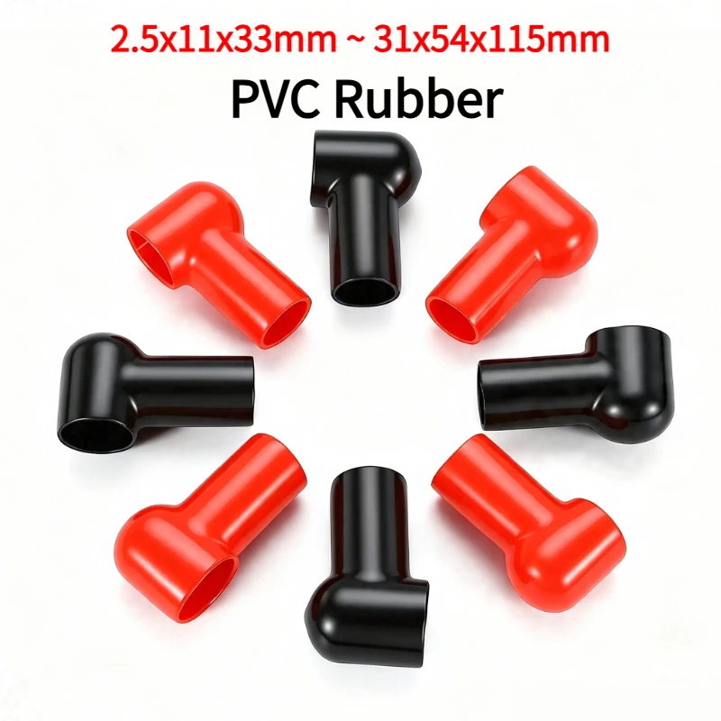 Battery terminal insulating cap battery pile head cap positive and negative pole clamping column protective sleeve UPS batt