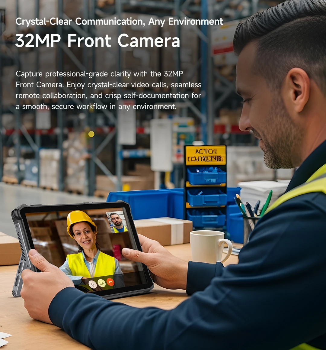 Ulefone Armor Pad 5 Pro 5G Rugged Tablet 24200mAh Android 15 Tablet 12GB+20GB RAM, 512GB ROM 64MP 120W GPS NFC