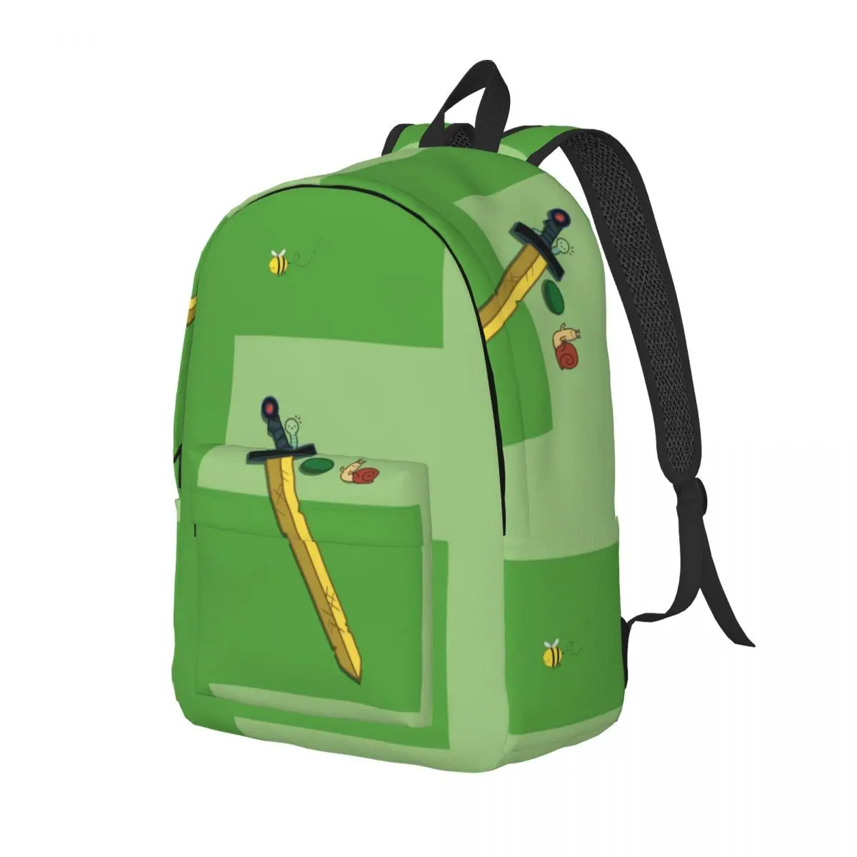 Cartable léger imprimé F-Finn-the-human-Adventpoint, sac d'école décontracté pour l'école, l'extérieur, le shopping, le bureau, 15,7 ", 17,7"