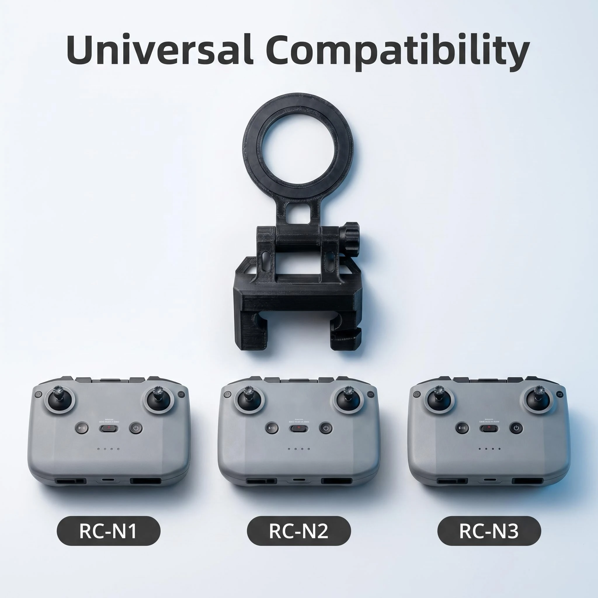 Foldable MagSafe Magnetic Phone Mount for DJI RC-N1/RC-N2/RC-N3 Remote Controller, Adjustable Hinge Design Drone Controller Phon