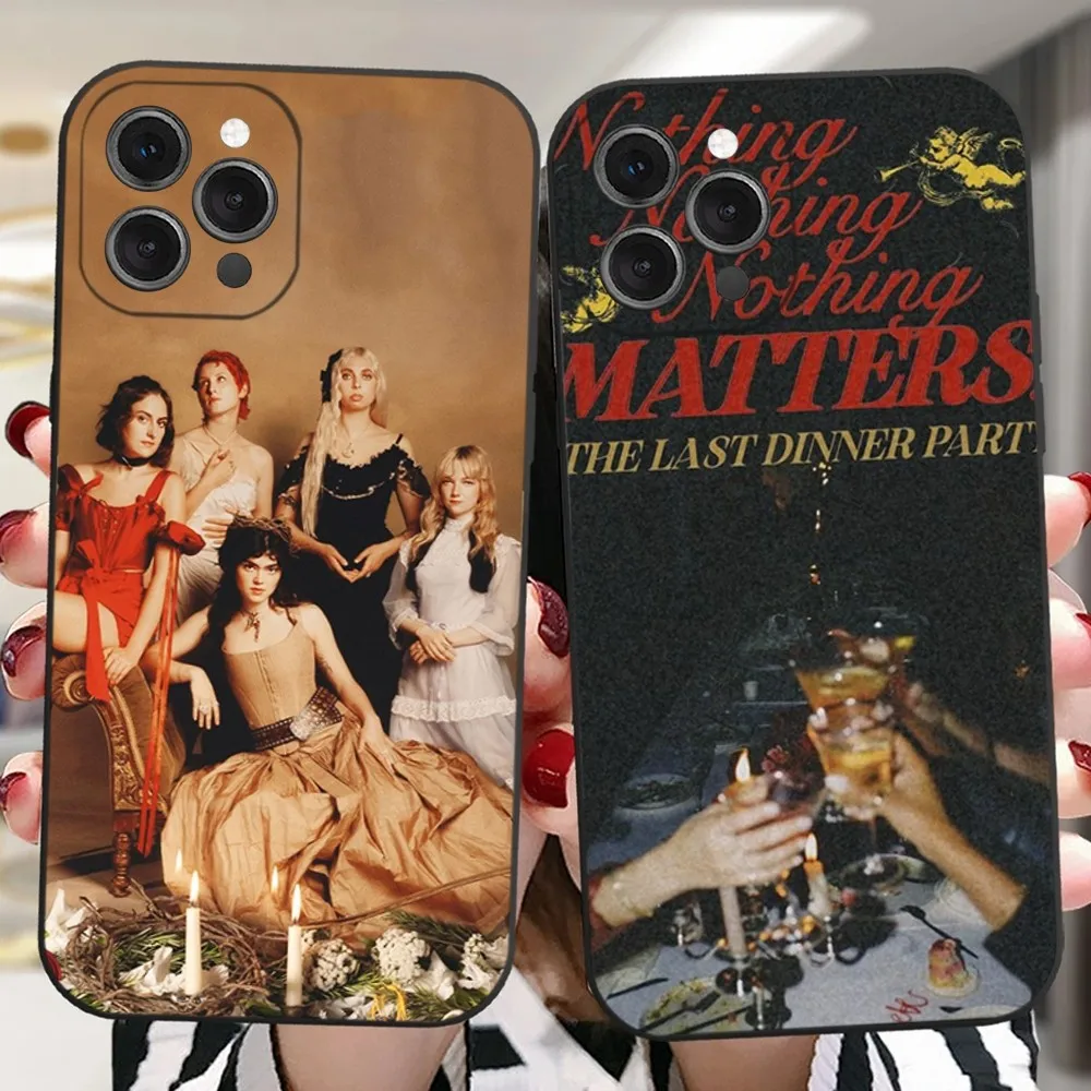 

The Last Dinner Party Band Phone Case For iPhone 16,15,14,13,12,11 Plus,Pro,Max,XR,XS,X,7,8 Plus,SE,Mini Silicone Soft