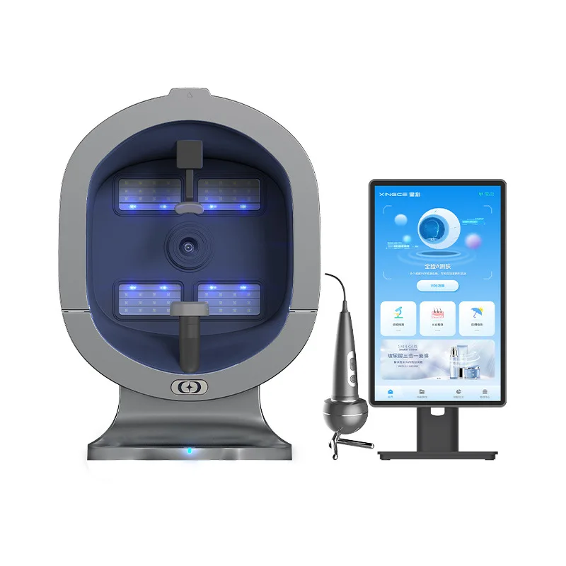 

2025 New 3D Digital Facial Skin Scalp AI Analyzer Skin Intelligent Detector Beauty Machine Star Test X5