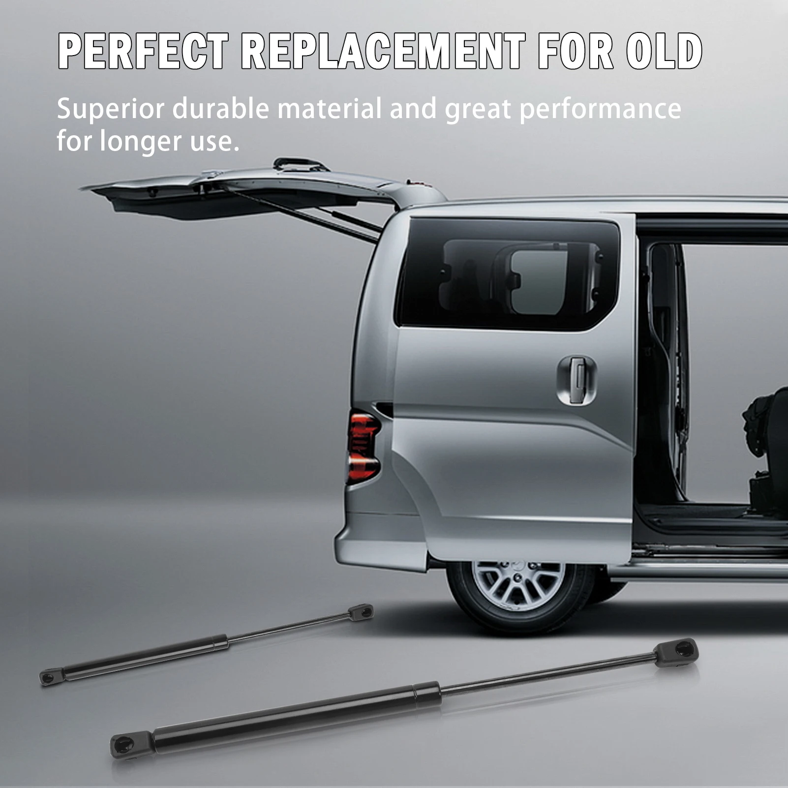 2 PCS Left&Right Side Rear Tailgate Lift Support Struts 90450-4A00D For Nissan Pixo 2009-2013 Suzuki Alto 2009-2014 81850M68K00