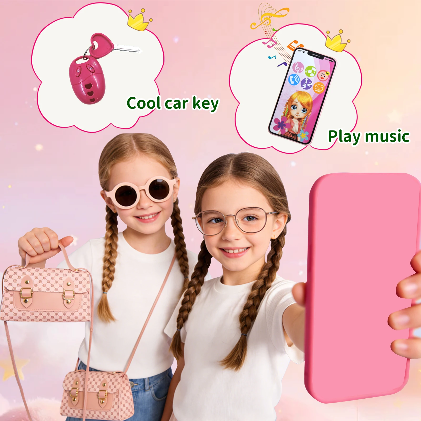 Set Mainan Tas Tangan Putri 14 - Beauty Makeup Kit For Kids ulasan dan harga