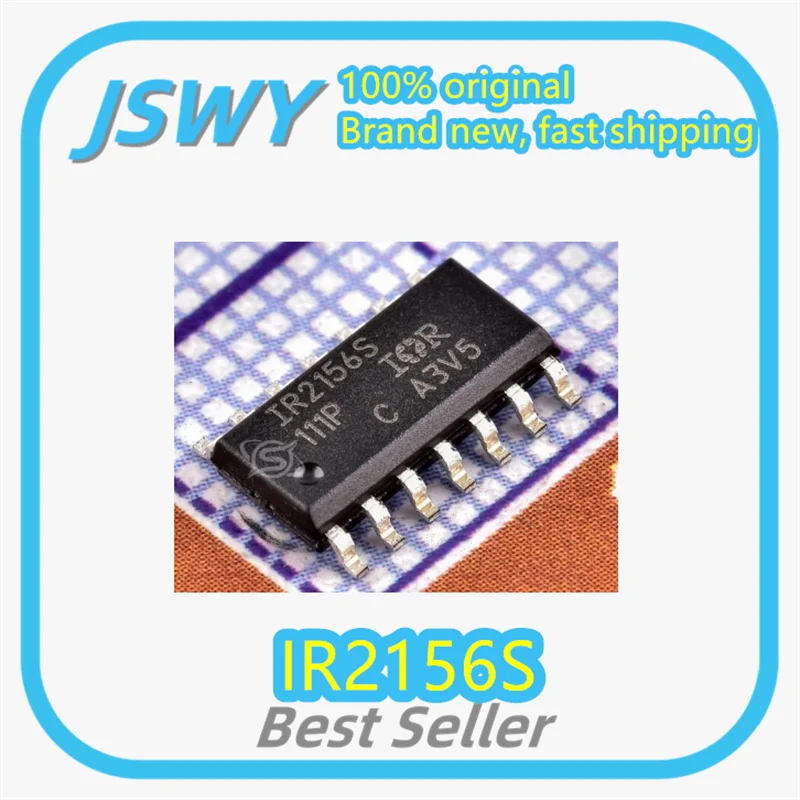 

(5/50 pieces) IR2156S IR2156 SOP-14 ballast control chip. Brand new in stock. Fast delivery. Authentic