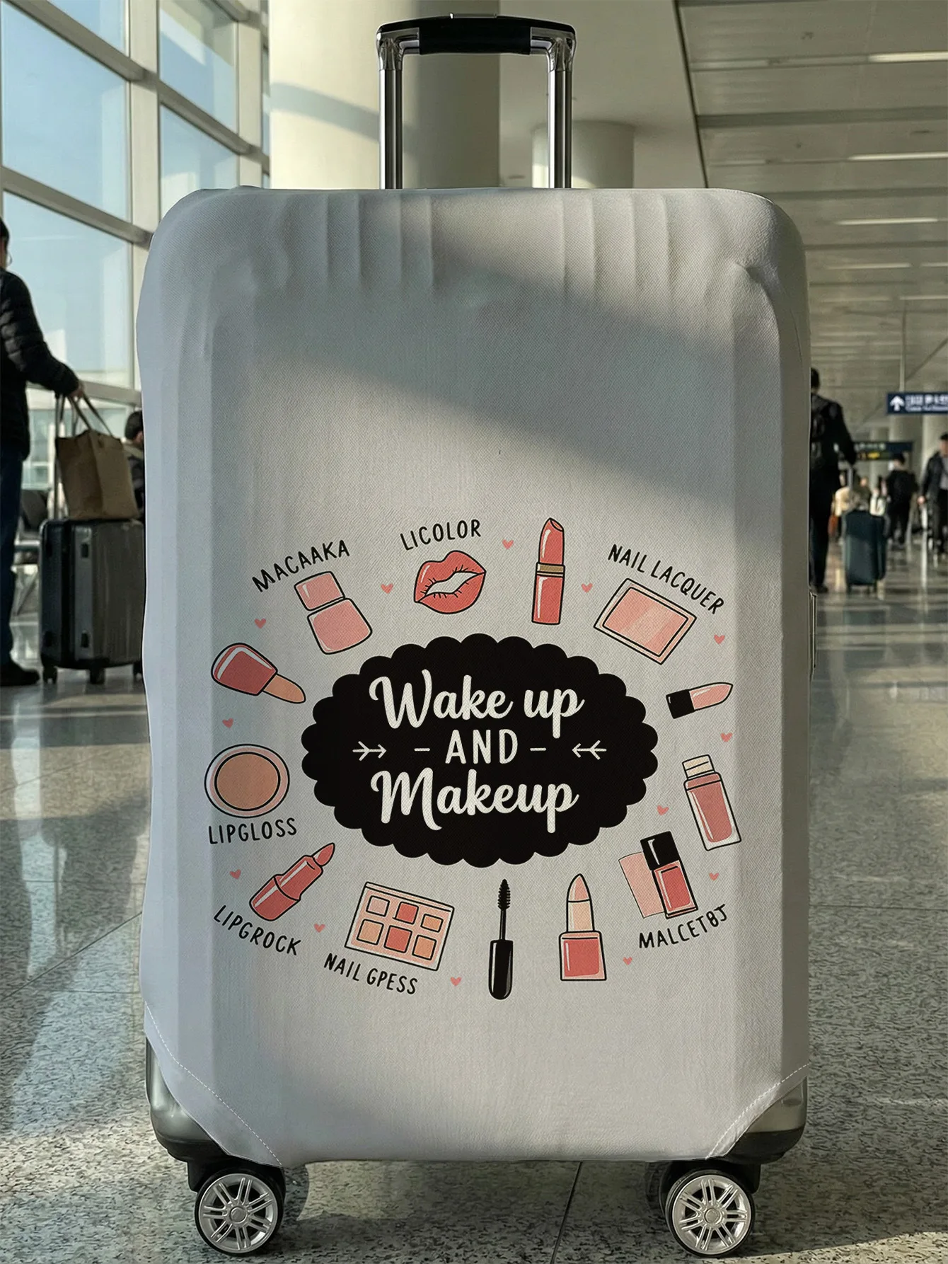 

Beauty luggage protection cover, suitable for 18-32 inch luggage covers, luggage handle gloves, travel accessories