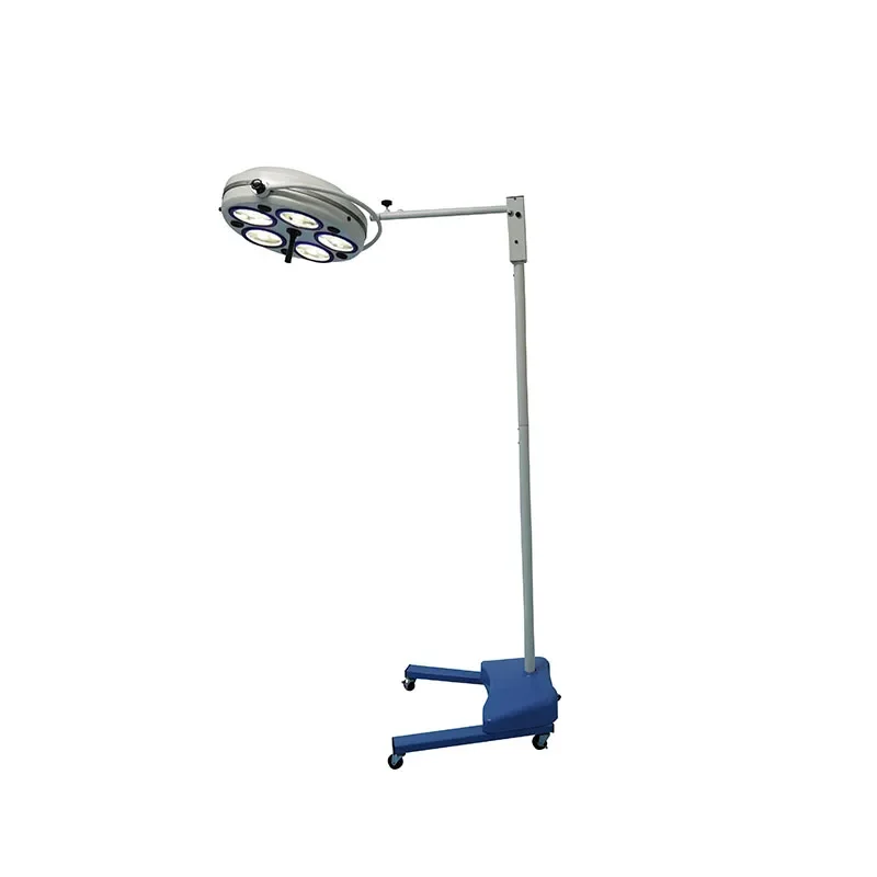 Hospital 5 Holes LED Shadowless Surgical Lamp Medical Operation Lights on Wheel Theatre Light  Ot Light Led Surgical