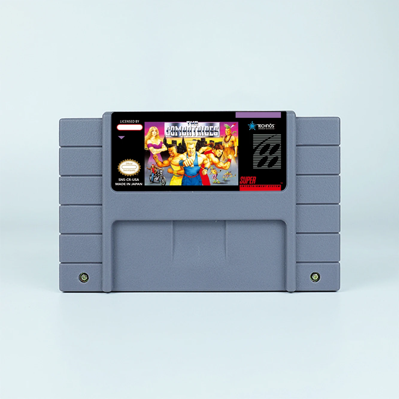 The Combatribes Gioco d'azione per SNES Scheda di gioco a 16 bit per USA Versione NTSC Console per videogiochi SNES PER Nintendo