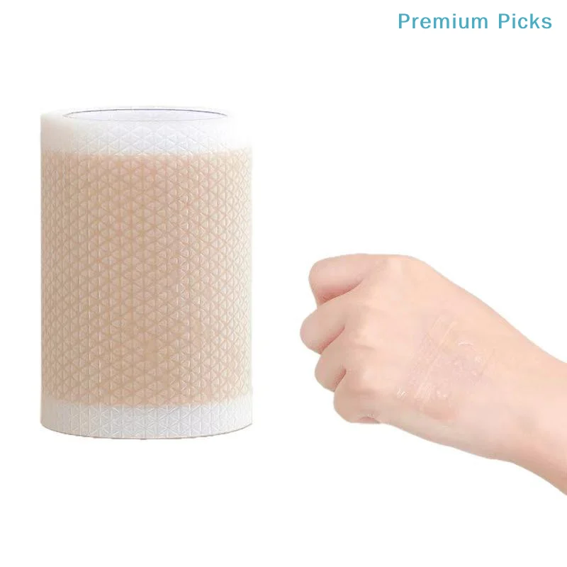 portable4cm*50cm Silicone Scars Sheets Removal Strips Silicone Gel Scars Strip For Keloid Surgery Burn Scars Patch