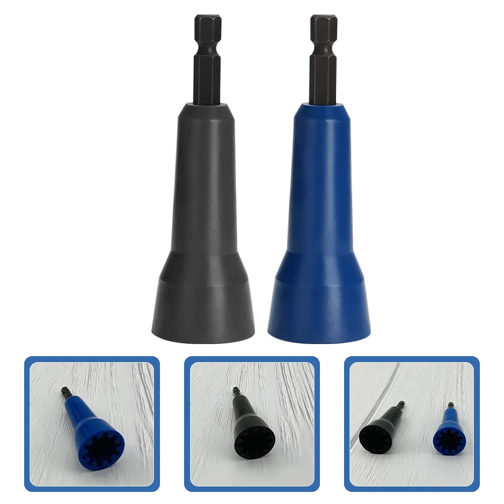 2Pcs Wire Twisting Tool Professional Cable Connector Stripper Manual Electric Drill Efficiency Wire Twisting Tool