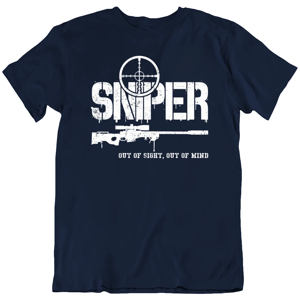 SNIPER US Army Special Force Seals Para Sas Men T Shirt Short Sleeve Casual Cotton O-Neck Summer Shirts