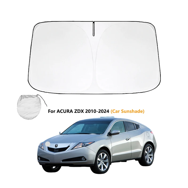 

For ACURA ZDX 2010-2024 Car Sunshade Sun Shade Front Rear Window Film Windshield Visor Cover UV Protect Reflector Accessories
