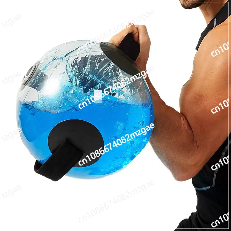 

Прозрачная сумка для воды для глубоких приседаний, тяжелой атлетики, сумка для инъекций воды, фитнес-тренировок, несущая весовая сумка