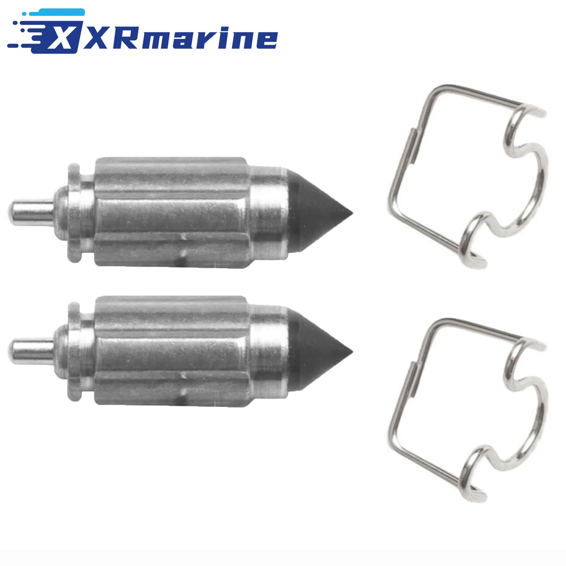2 Pack 16011-881-741 Carburetor Float Needle Fits Honda Marine 50 75 80 125 HP Z50 XL75 XR80 Motors 16011-147-004 18-4766