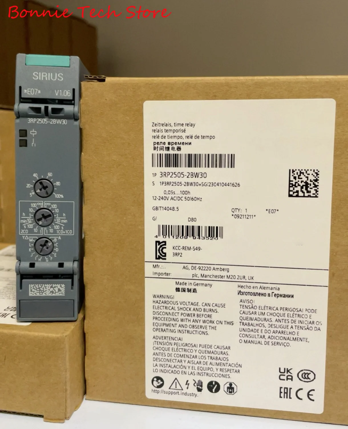 

3RP2505-2BW30 for Siemens Timing relay