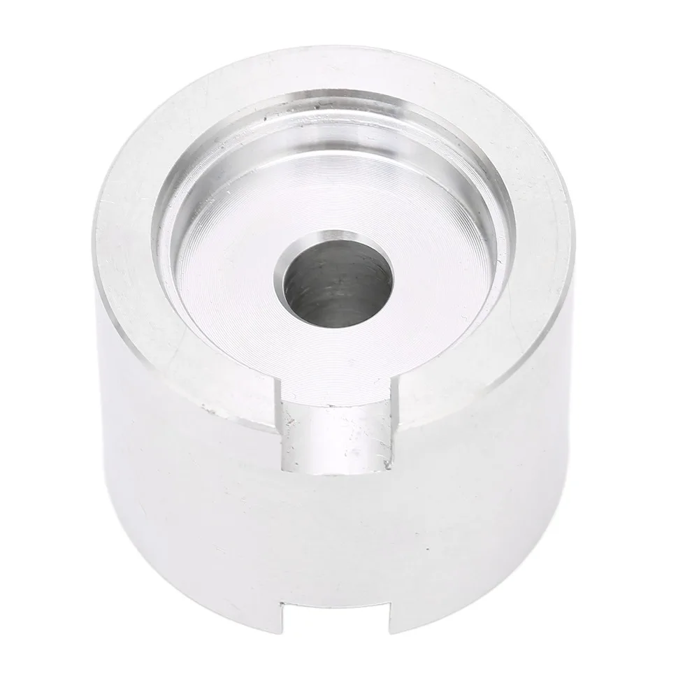 Aluminum Material Watch Movement Holder Good Fixation Silver Color Movement Repair Tool Watch Movement Base Movement Repair