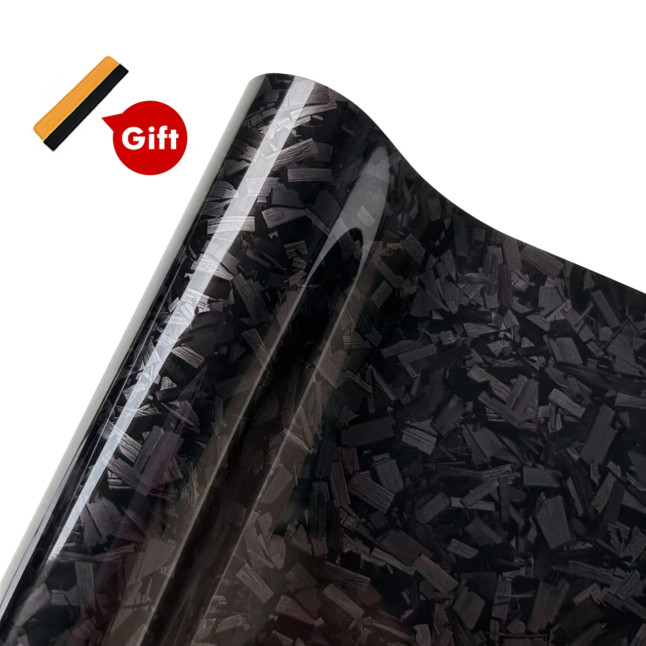 9D Carbonfaser-Folie Wasserdichter Auto-Aufkleber Vinyl Auto-Tuning Motorrad-Aufkleber Glänzende Matte Schwarze Auto-Klebefolie