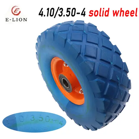 4.10/3.50-4 Pneumatic Tire wheels 10 Inch For Electric Tricycle Trolley  Scooter Warehouse Car tire Replace