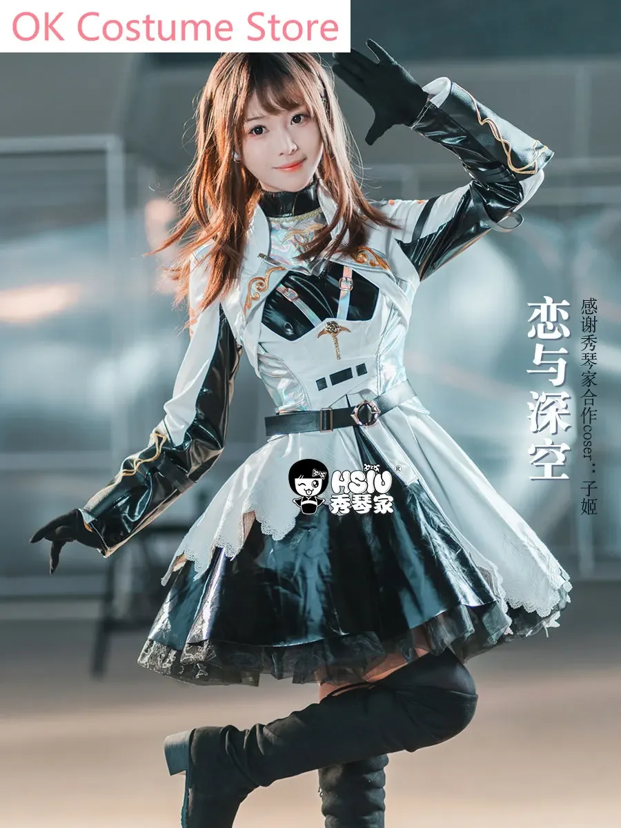 Love And Deepspace Xie Ying  Glow Travel Dress Cosplay Costume Cos Game Anime Party Uniform Hallowen Play Role Clothes Clothing